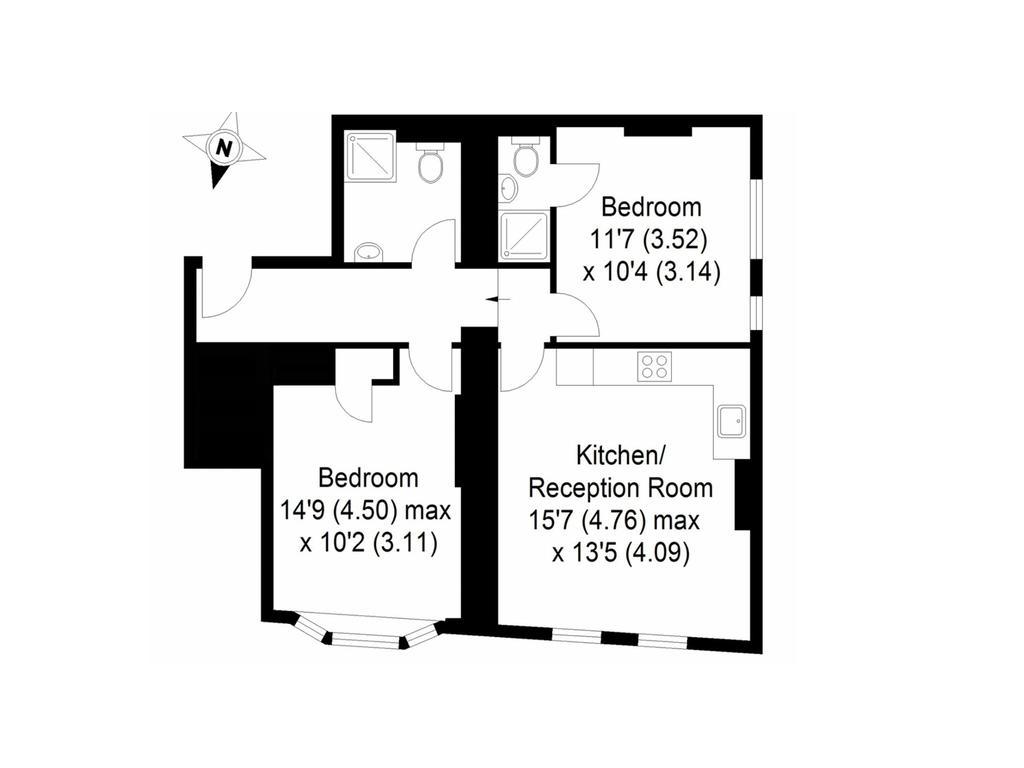 Camden Central - Boutique Apartment لندن الغرفة الصورة